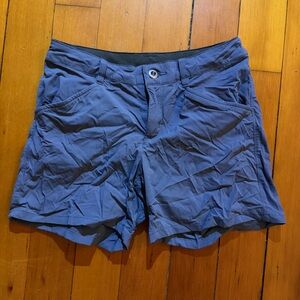 Patagonia Slate Blue Climbing Shorts